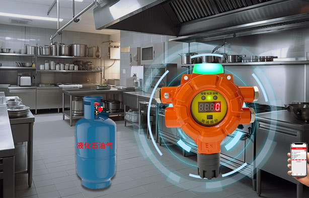 優(yōu)倍安可燃?xì)怏w探測(cè)器守護(hù)工商業(yè)及民用廚房液化氣安全